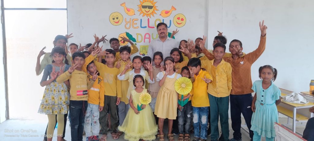 Yellow Day in Summer Camp – A Burst of Sunshine at Nalandaa International School!