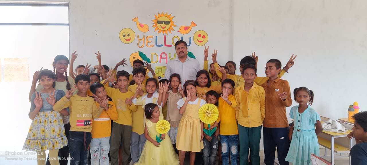 Yellow Day in Summer Camp