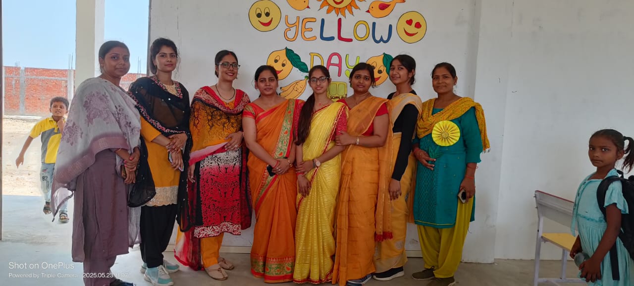 Yellow Day in Summer Camp