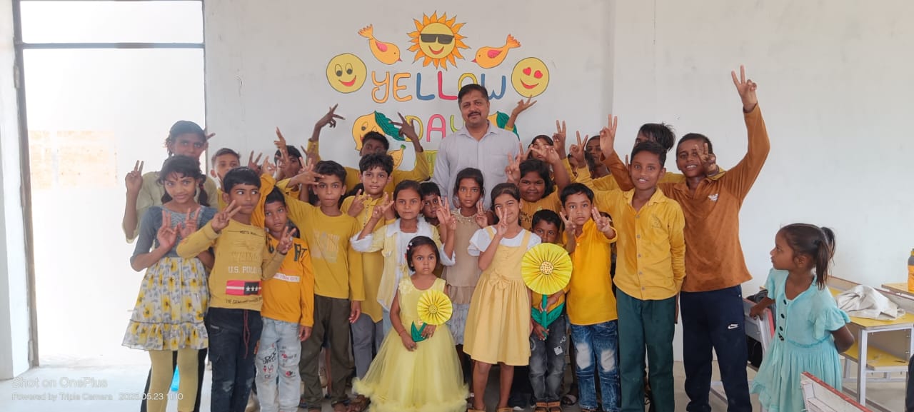 Yellow Day in Summer Camp